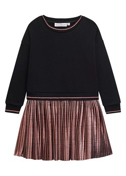 Danamade Sukienka "Ronya" w kolorze czarno-jasnoróżowym ze sklepu Limango Polska w kategorii Sukienki dziewczęce - zdjęcie 188396597