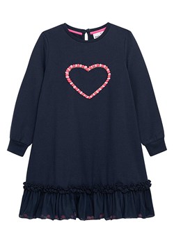 Danamade Sukienka "Lexy" w kolorze granatowo-różowym ze sklepu Limango Polska w kategorii Sukienki dziewczęce - zdjęcie 188396609