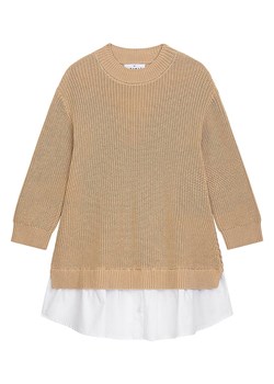 Danamade Sukienka "Ria" w kolorze beżowo-białym ze sklepu Limango Polska w kategorii Sukienki dziewczęce - zdjęcie 188396625