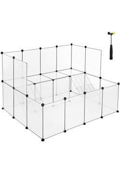 Songmics Klatka w kolorze czarnym dla zwierząt ze sklepu Limango Polska w kategorii Akcesoria i przechowywanie - zdjęcie 188397258