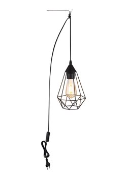 Globo lighting Lampa wisząca "Zachary" w kolorze czarnym - wys. 26 x Ø 17 cm ze sklepu Limango Polska w kategorii Oświetlenie - zdjęcie 188397516