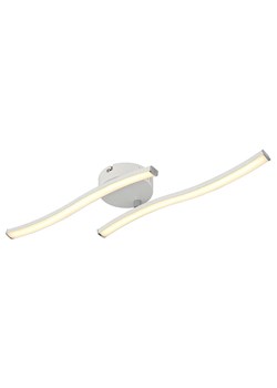 Globo lighting Lampa sufitowa LED "Tyler" w kolorze białym - 51,5 x 7,2 x 10 cm ze sklepu Limango Polska w kategorii Oświetlenie - zdjęcie 188398166