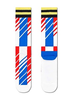 Happy Socks Skarpety "Scattered stripe" w kolorze biało-niebieskim ze sklepu Limango Polska w kategorii Skarpetki męskie - zdjęcie 188398388