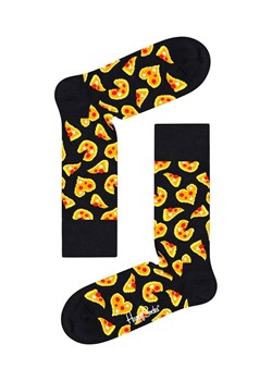 Happy Socks Skarpety "Pizza" w kolorze czarno-żółtym ze sklepu Limango Polska w kategorii Skarpetki męskie - zdjęcie 188398496
