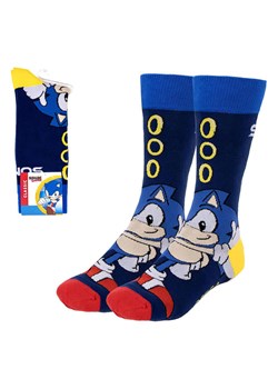 Lucky Socks Skarpety "Sonic" w kolorze żółto-czerwono-granatowym ze sklepu Limango Polska w kategorii Skarpetki męskie - zdjęcie 188398678