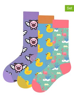 Lucky Socks Skarpety (3 pary) ze wzorem ze sklepu Limango Polska w kategorii Skarpetki męskie - zdjęcie 188398797