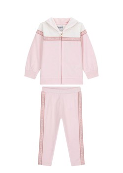 Guess Komplet bluza i legginsy K6RG00 KA6R4 Różowy Regular Fit ze sklepu MODIVO w kategorii Komplety dziewczęce - zdjęcie 188401488