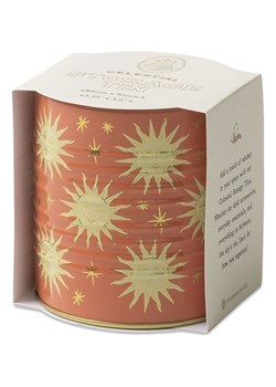 DESIGNWORKS INK ® Pojemnik "Celestial" w kolorze pomarańczowym - wys. 9,2 x Ø 8,5 cm ze sklepu Limango Polska w kategorii Akcesoria i przechowywanie - zdjęcie 188403178