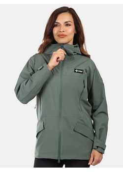 Kilpi Płaszcz funkcyjny "Ayra" w kolorze khaki ze sklepu Limango Polska w kategorii Kurtki damskie - zdjęcie 188403215
