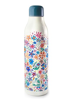 Ibili Butelka termiczna w kolorze biało-niebiesko-fioletowym - 500 ml ze sklepu Limango Polska w kategorii Kubki termiczne - zdjęcie 188403498