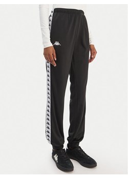 Kappa Spodnie dresowe Banda Wrastoria 303R5K0 Czarny Slim Fit ze sklepu MODIVO w kategorii Spodnie damskie - zdjęcie 188403597
