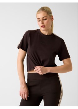 Guess T-Shirt V3RI08 I3Z14 Brązowy Regular Fit ze sklepu MODIVO w kategorii Bluzki damskie - zdjęcie 188403607