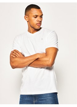 G-Star Raw T-Shirt Base-S D16412-336-110 Biały Regular Fit ze sklepu MODIVO w kategorii T-shirty męskie - zdjęcie 188403636