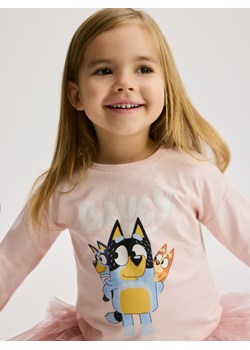 Reserved - Koszulka Bluey - pastelowy róż ze sklepu Reserved w kategorii Bluzy dziewczęce - zdjęcie 188404378