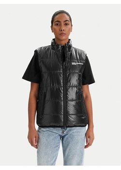 Karl Lagerfeld Jeans Bezrękawnik B1W15044 Czarny Regular Fit ze sklepu MODIVO w kategorii Kamizelki damskie - zdjęcie 188405009