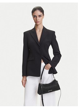 Calvin Klein Jeans Torebka Ruched Layla Shoulder Bag LV04K3088G Czarny ze sklepu MODIVO w kategorii Torebki damskie - zdjęcie 188405027