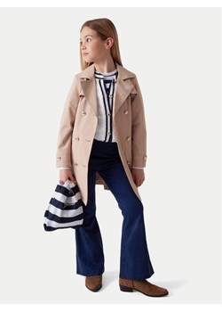 Guess Trencz J5RL10 WFYD0 Beżowy Regular Fit ze sklepu MODIVO w kategorii Płaszcze dziewczęce - zdjęcie 188405046