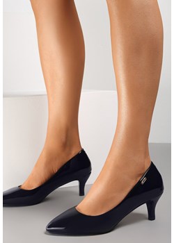 Granatowe Czółenka Philenope ze sklepu born2be.pl w kategorii Czółenka - zdjęcie 188405747