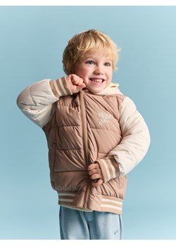 Reserved - Kurtka bomber - beżowy ze sklepu Reserved w kategorii Kurtki chłopięce - zdjęcie 188405985
