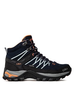 CMP Trekkingi Rigel Mid Wmn Trekking Shoes Wp 3Q12946 Granatowy ze sklepu MODIVO w kategorii Buty trekkingowe damskie - zdjęcie 188406629