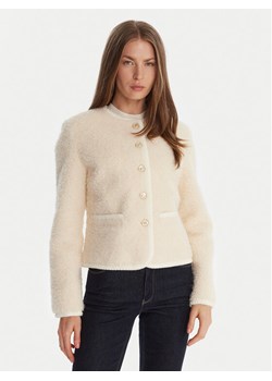 Guess Kożuch W5BL69 W3860 Écru Regular Fit ze sklepu MODIVO w kategorii Kożuchy - zdjęcie 188408178