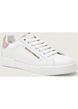 Dolce & Gabbana Skórzane sneakersy Portofino ze sklepu Gomez Fashion Store w kategorii Buty sportowe damskie - zdjęcie 188409948