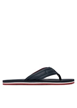 Japonki Tommy Hilfiger Hilfiger Padded Beach Sandal FM0FM05801 Granatowy ze sklepu eobuwie.pl w kategorii Klapki męskie - zdjęcie 188409955