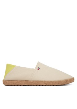 Tommy Hilfiger Espadryle Core Hilfiger Espadrille Textile FM0FM05792 Beżowy ze sklepu MODIVO w kategorii Espadryle męskie - zdjęcie 188410407