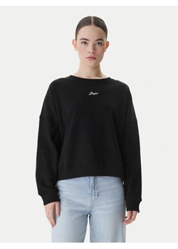 BOSS Bluza C_Ever 50554711 Czarny Oversize ze sklepu MODIVO w kategorii Bluzy damskie - zdjęcie 188410408