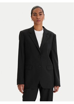 KARL LAGERFELD Marynarka B1W14012 Czarny Relaxed Fit ze sklepu MODIVO w kategorii Marynarki damskie - zdjęcie 188410448