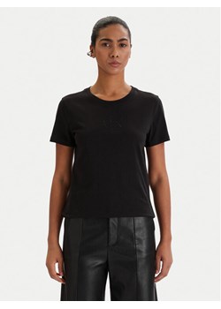 Armani Exchange T-Shirt XW001459 AF10356 UC001 Czarny Regular Fit ze sklepu MODIVO w kategorii Bluzki damskie - zdjęcie 188410477