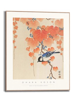 Orangewallz Druk artystyczny "Ohara Koson - great tit" w ramce - 50 x 70 cm ze sklepu Limango Polska w kategorii Obrazy - zdjęcie 188411189