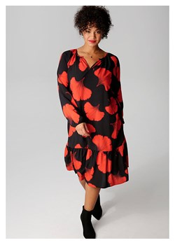 Aniston Sukienka w kolorze czarno-czerwonym ze sklepu Limango Polska w kategorii Sukienki - zdjęcie 188411938