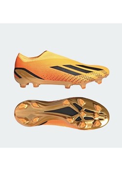 adidas Korki "X Speedportal+ FG" w kolorze pomarańczowo-czarnym ze sklepu Limango Polska w kategorii Buty sportowe męskie - zdjęcie 188411965
