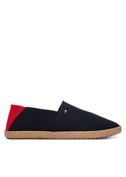 Espadryle Tommy Hilfiger Core Hilfiger Espadrille Textile FM0FM05792 Granatowy ze sklepu eobuwie.pl w kategorii Espadryle męskie - zdjęcie 188412007