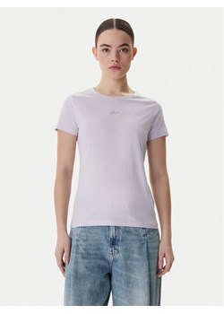 BOSS T-Shirt Elove 50554696 Fioletowy Slim Fit ze sklepu MODIVO w kategorii Bluzki damskie - zdjęcie 188412227