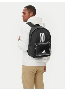 adidas Plecak Classic Back-to-School 3-Stripes JD9563 Czarny ze sklepu MODIVO w kategorii Plecaki - zdjęcie 188412278