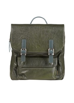 zielony plecak skórzany Teofila ze sklepu Słoń Torbalski w kategorii Plecaki - zdjęcie 188412969