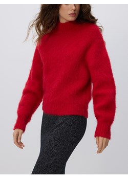 Reserved - Sweter z alpaką - czerwony ze sklepu Reserved w kategorii Swetry damskie - zdjęcie 188413857
