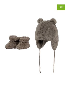 Barts 2-częściowy zestaw prezentowy "Noa" w kolorze brązowym ze sklepu Limango Polska w kategorii Czapki dziecięce - zdjęcie 188414076