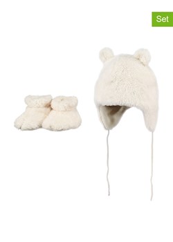 Barts 2-częściowy zestaw prezentowy "Noa" w kolorze kremowym ze sklepu Limango Polska w kategorii Czapki dziecięce - zdjęcie 188414077
