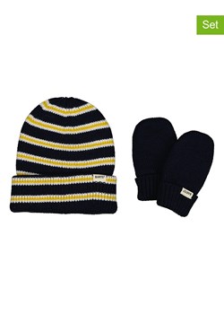 Barts 2-częściowy zestaw w kolorze granatowym ze sklepu Limango Polska w kategorii Czapki dziecięce - zdjęcie 188414078