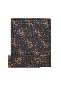 Zestaw portfel i brelok Guess Gift Box GFBOXM P3301 Brązowy ze sklepu eobuwie.pl w kategorii Portfele męskie - zdjęcie 188416888