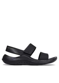 Sandały Crocs Literide 360 Sandal W 206711 Czarny ze sklepu eobuwie.pl w kategorii Sandały damskie - zdjęcie 188416919