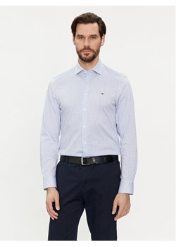 Tommy Hilfiger Koszula MW0MW33826 Niebieski Slim Fit ze sklepu MODIVO w kategorii Koszule męskie - zdjęcie 188418686
