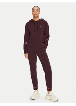 EA7 Emporio Armani Dres 8NTV52 TJTXZ 1755 Brązowy Regular Fit ze sklepu MODIVO w kategorii Dresy damskie - zdjęcie 188418865