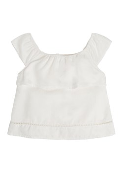 Guess Bluzka J3GH01 WE8R0 Biały Regular Fit ze sklepu MODIVO w kategorii Bluzki dziewczęce - zdjęcie 188418879