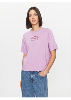 Columbia Koszulka techniczna North Cascades™ Relaxed Tee Fioletowy Regular Fit ze sklepu MODIVO w kategorii Bluzki damskie - zdjęcie 188418918