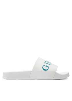 Guess Klapki F4GZ10 BB00F Biały ze sklepu MODIVO w kategorii Klapki męskie - zdjęcie 188418935