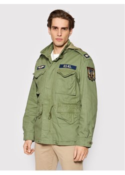 Polo Ralph Lauren Kurtka przejściowa 710722923003 Zielony Regular Fit ze sklepu MODIVO w kategorii Kurtki męskie - zdjęcie 188419065